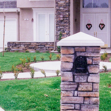 Brick, Stone & Stucco Mailboxes