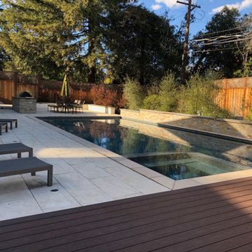 Different surface treatments in harmony