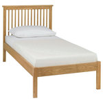 Bentley Designs - Atlanta Oak Furniture Bed Without Footboard, Single - Atlanta Oak Single Bed No Footboard features simple clean lines and a timeless style. The range is available in natural oak options, to suit any taste. Also manufactured with intricate craftsmanship to the highest standards so you know you are getting a quality product.