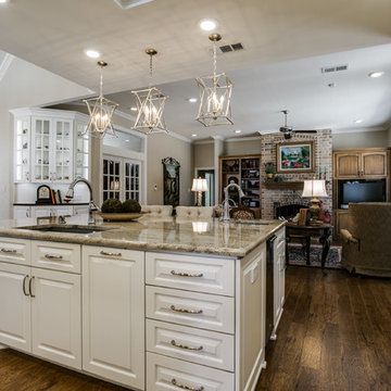 Kitchen, Living Area, and Laundry Room (Ross Downs, Colleyville)
