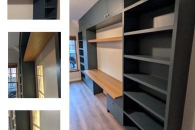 Example of a minimalist home design design in New York