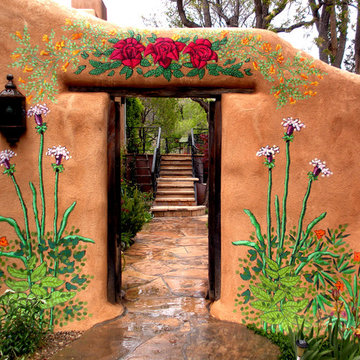 Murals on Stucco Walls