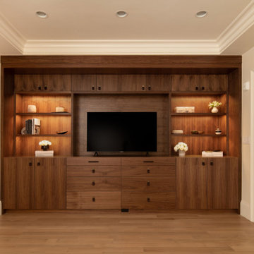 Master Bedroom with Custom Built-ins