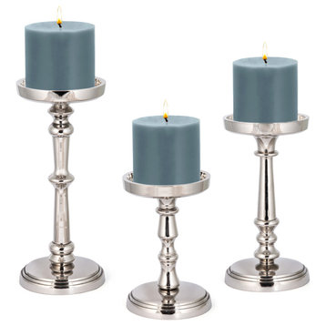 Set of Three Candle Holders