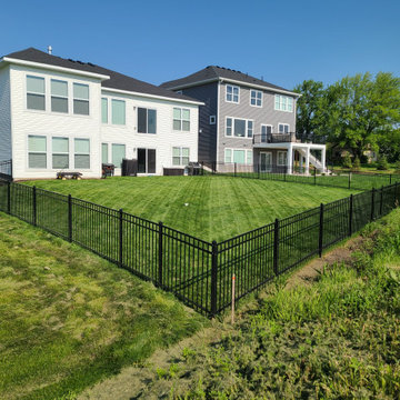 Premium Black Decorative Metal Fence