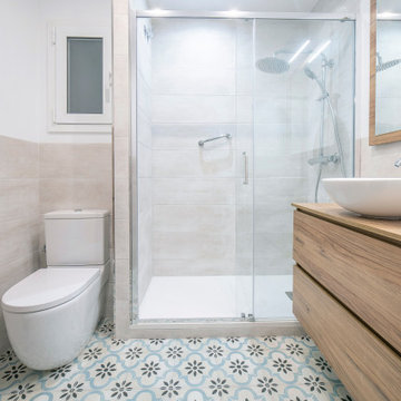 Reforma de cuarto de baño en calle Diputació (Barcelona)