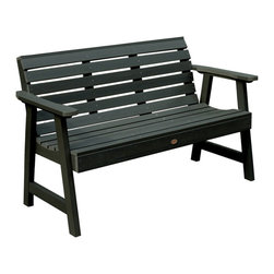 Highwood USA - Highwood USA Weatherly Outdoor Bench - Outdoor Benches