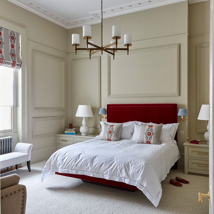 75 Beautiful Bedroom Wall Panelling Ideas and Designs - Houzz | Houzz UK