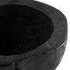 Reclaimed Wood Bowl, Carbonized Black