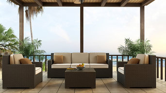 4 Piece Hampton Sofa Set by Forever Patio