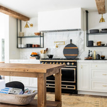Plaster range hood