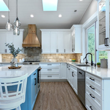 (Custom Home) The New Lake House with Old Sentimental Materials