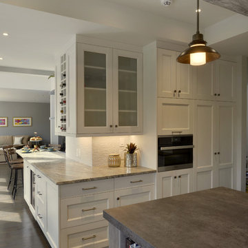 A Bright and Rustic Family-Friendly Kitchen