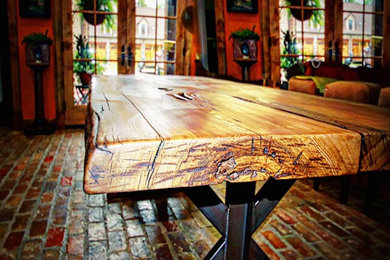 Sinker Cypress Table