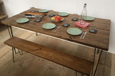 Wide Kitchen/Dining table - Earthy Natural