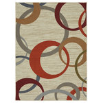 Mohawk - Mohawk Home Soho Picturale Rainbow, 5'x7' - Care and Cleaning: Area rugs should be spot cleaned with a solution of mild detergent and water or cleaned professionally. Regular vacuuming helps rugs remain attractive and serviceable.