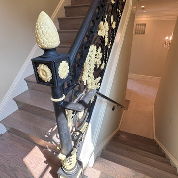 Project #135 | A Vibrant Double Curved Staircase