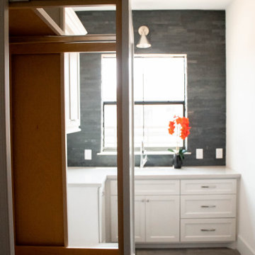 Modern Custom Home Laundry