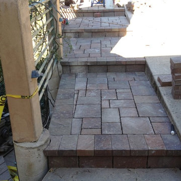 Kensigton, CA │Steps with pavers