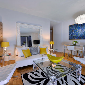 Modern Manhattan Living Dining Area