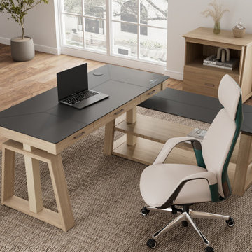 Learn how to create a comfortable and luxurious office space