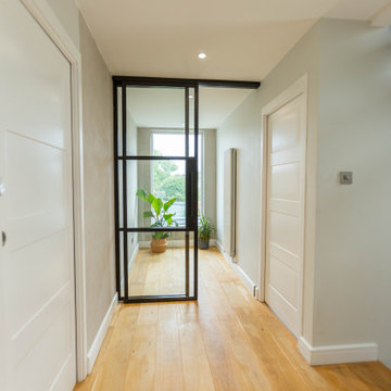 YES Steel Look Internal Sliding Door