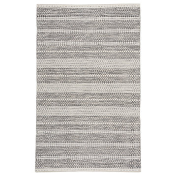 Oxfordshire Hand Woven Area Rug, Gravel, 3'x5'