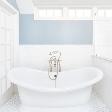 Interior Renovation: Opening up a Westfield, NJ Home - Master Bathroom Soaking T