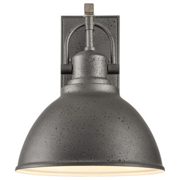 North Shore 12.25'' High 1-Light Outdoor Sconce Iron