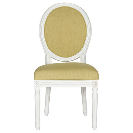 Holloway Oval Side Chair (Set of 2) - Spring Green, Cream