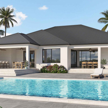 Cape Coral, FL-Contemporary Coastal West Indies