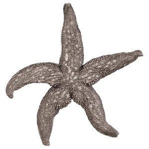 Unique Starfish Recycled Paper Wall Sculpture Beach Style Wall Accents By Novica