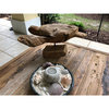 Recycled Teak Wood Coffee Table - 55" x 30"