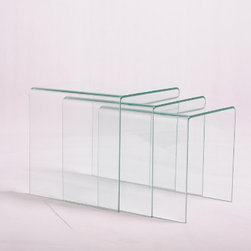 Waterfall Nesting Table - Products