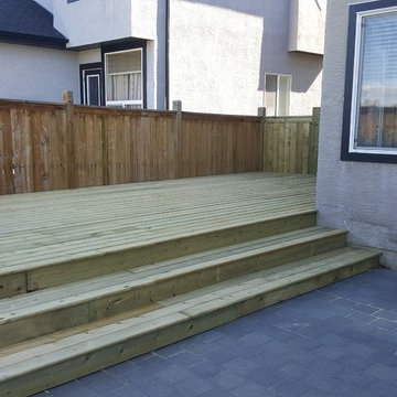 West Springs - Deck & pavers