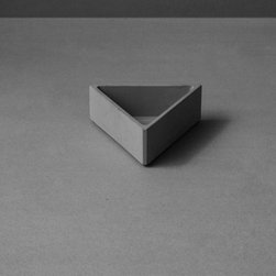 Bentu '3' Concrete Multifunctional Tray - Large - Storage Boxes & Bins