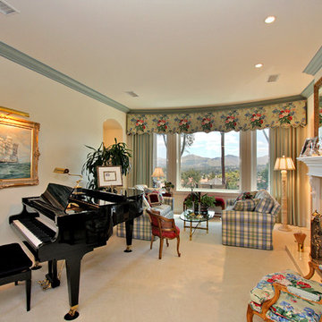 Custom Home - Living Room