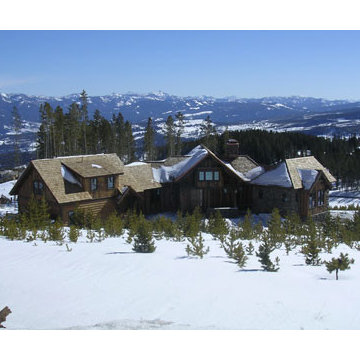Exterior Cedar Shake Roof, Timberview Lodge Yellowstone Club