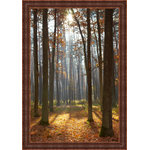 Tangletown Fine Art - "Autumn Forest" Framed Wall Art, Ready to Hang - Landscape art is perfect for any office or home decor. This fine art print will enhance any room in which it is hung.