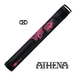 Athena Tribal Rose Pool Cue Case - Game Room And Bar Decor