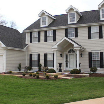 James Hardie Cobblestone Lap Siding Remodel | Chesterfield, MO (63005)