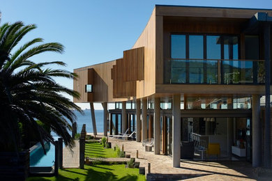 This is an example of a beach style exterior in Wollongong.