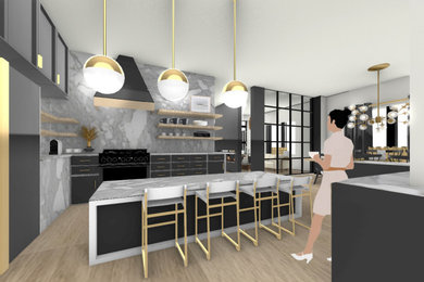 Minimalist kitchen photo
