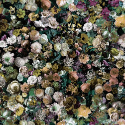 Flowerbomb Violet - Upholstery Fabric