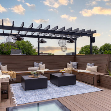 Touch The Sky: Roof Deck, Interior Stair