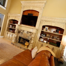 fireplace builtins