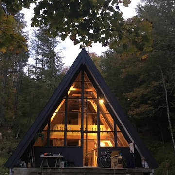 A-Frame deep energy retrofit