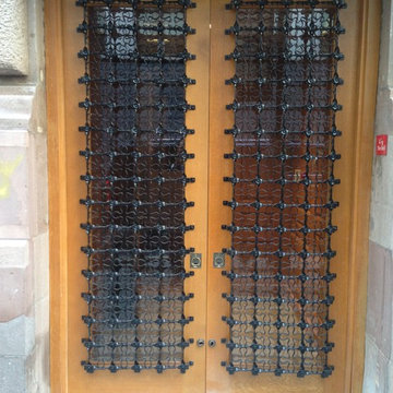 Bronze Awning Custom Grille