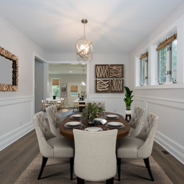 Virtual Staging formal dining area
