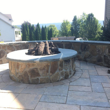 Gas Fed Fire Pit